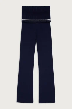 Bottoms^Frankies Bikinis Aimee Cloud Knit Flare Pant Starlight