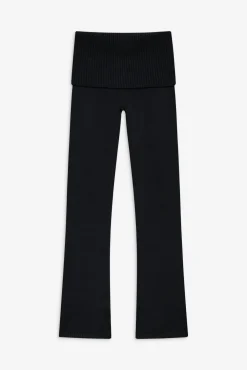 Bottoms|Matching Sets^Frankies Bikinis Aimee Knit Pants Black