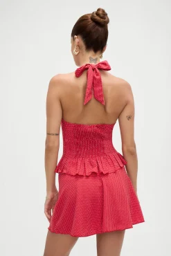 Bottoms|Matching Sets^Frankies Bikinis Angeline Mini Skirt Ladybug