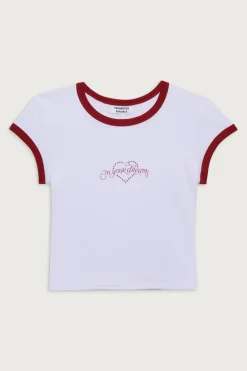 Tops^Frankies Bikinis Archie Cotton Tee In Your Dreams