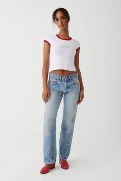 Tops^Frankies Bikinis Archie Cotton Tee In Your Dreams