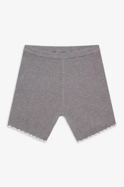Bottoms|Cloud Knits^Frankies Bikinis Ariel Knit Shorts Rain Cloud