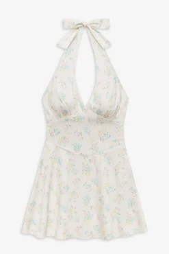 Dresses^Frankies Bikinis Audrey Floral Satin Mini Dress French Riviera
