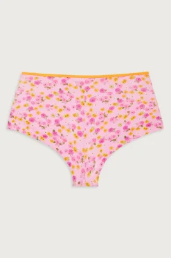 Bottoms^Frankies Bikinis Basket Floral Booty Short Queen's Bath