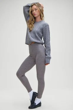 Bottoms|Cloud Knits^Frankies Bikinis Bodin High Waisted Leggings Rain Cloud