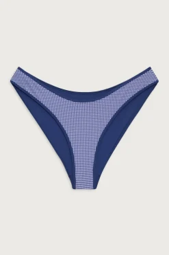 Bottoms|Bikinis^Frankies Bikinis Catalina Full Coverage Bikini Bottom Sailor Gingham