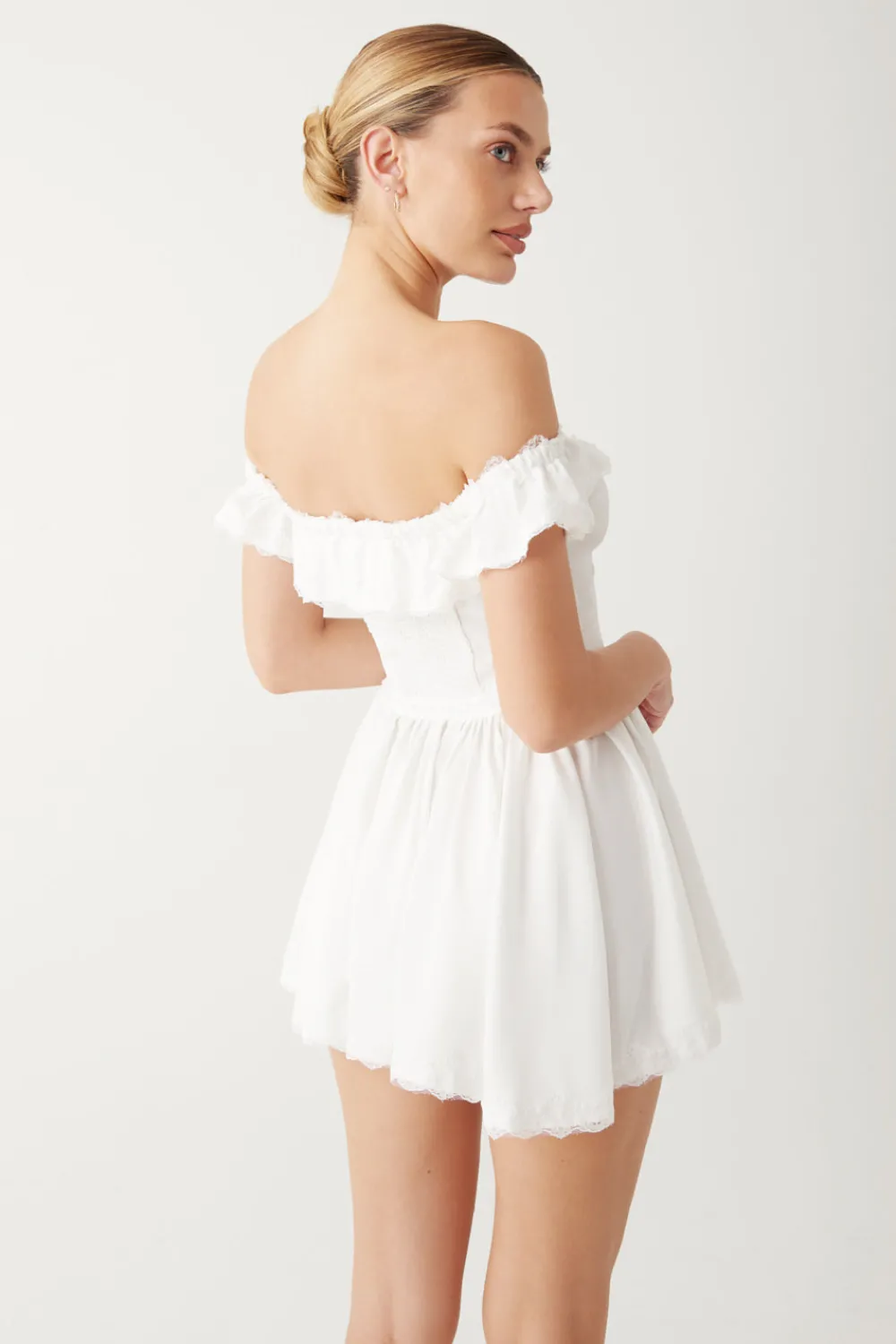 Dresses^Frankies Bikinis Charli Mini Dress White