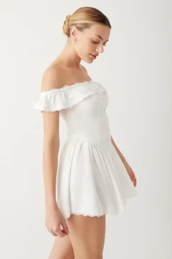 Dresses^Frankies Bikinis Charli Mini Dress White