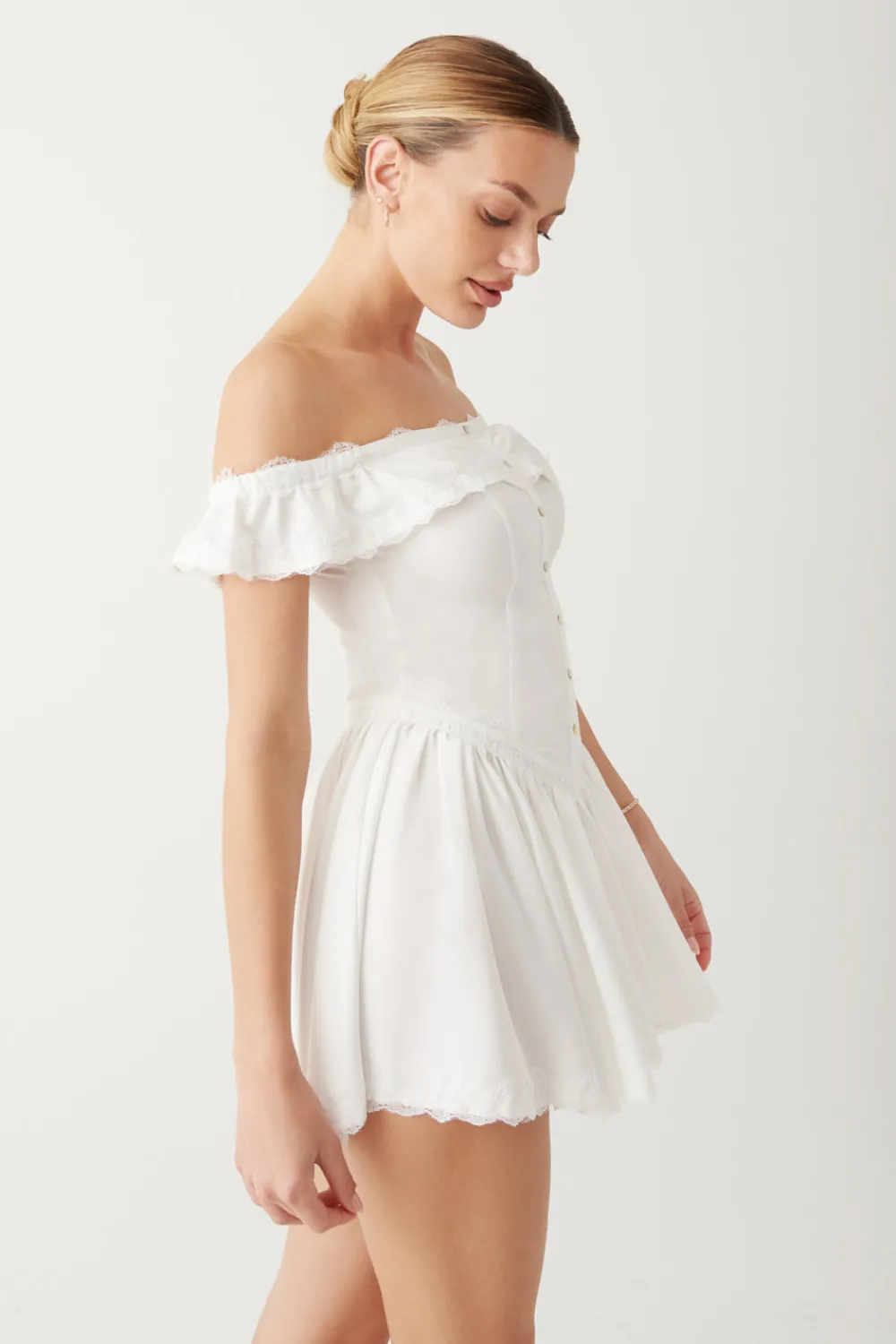 Dresses^Frankies Bikinis Charli Mini Dress White