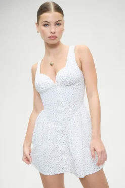 Dresses^Frankies Bikinis Charlotte Floral Corset Mini Dress Tea Party