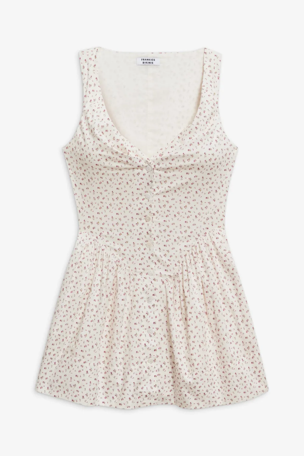 Dresses^Frankies Bikinis Charlotte Floral Corset Mini Dress Tea Party