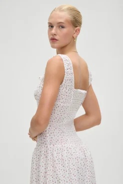 Dresses^Frankies Bikinis Christabelle Floral Ruffle Maxi Dress Tea Party