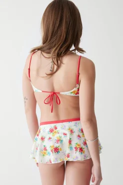 Tops|Bikinis^Frankies Bikinis Cola Shine Underwire Bikini Top Sweet Hibiscus