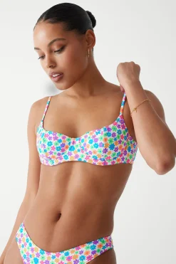 Tops|Bikinis^Frankies Bikinis Cola Underwire Balconette Bikini Top Forever Flower