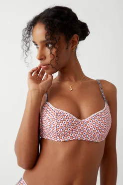 Tops|Bikinis^Frankies Bikinis Cola Underwire Balconette Bikini Top Farmhouse Florals