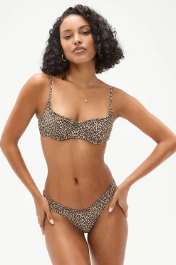Tops|Bikinis^Frankies Bikinis Cola Underwire Bikini Top Baby Leopard