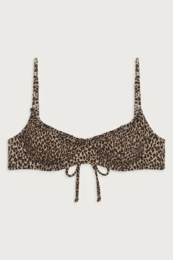 Tops|Bikinis^Frankies Bikinis Cola Underwire Bikini Top Baby Leopard
