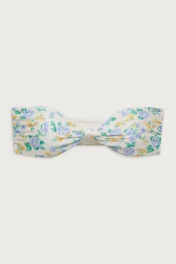 Tops|Bikinis^Frankies Bikinis Crescent Shine Bandeau Bikini Top Coastal Floral