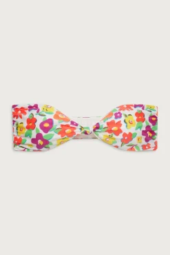 Tops|Bikinis^Frankies Bikinis Crescent Shine Bandeau Bikini Top French Flowers