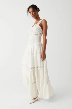 Dresses^Frankies Bikinis Dakota Maxi Dress White