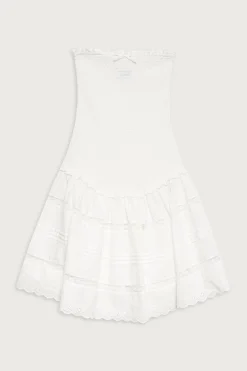 Dresses^Frankies Bikinis Day Princess Mini Dress White