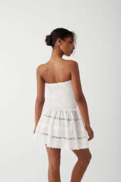 Dresses^Frankies Bikinis Day Princess Mini Dress White