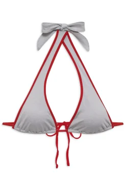 Tops|Bikinis^Frankies Bikinis Diana Halter Bikini Top Cherry Mint