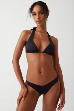 Tops|Bikinis^Frankies Bikinis Diana Halter Bikini Top Black
