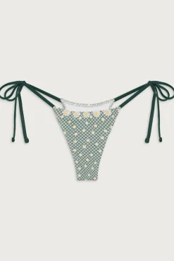 Bottoms|Bikinis^Frankies Bikinis Divine Skimpy Gingham Bikini Bottom Orchard Picnic