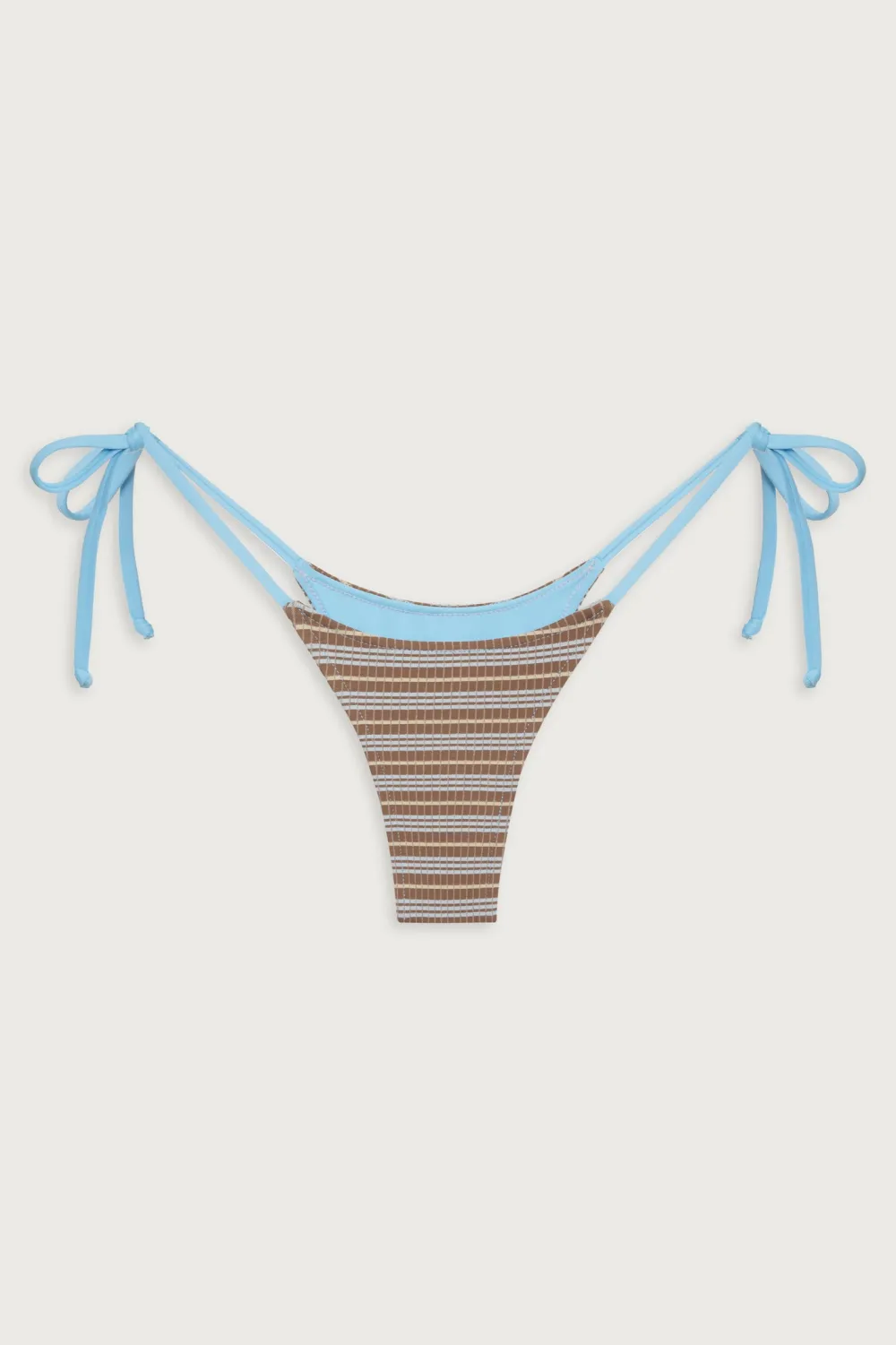 Bottoms|Bikinis^Frankies Bikinis Divine Striped Skimpy Bikini Bottom Ocean Stone