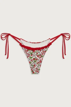 Bottoms|Bikinis^Frankies Bikinis Divine Tie Side Skimpy Bikini Bottom Berry in Love