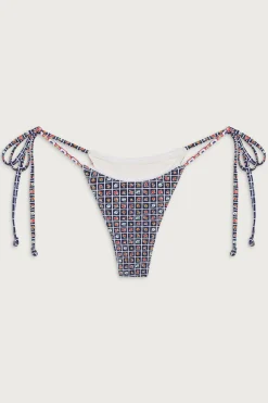 Bottoms|Bikinis^Frankies Bikinis Divine Tie Side Skimpy Bikini Bottom Farmhouse Florals