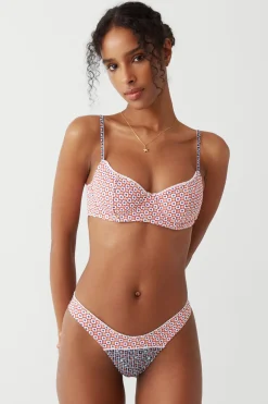 Bottoms|Bikinis^Frankies Bikinis Dove Classic Bikini Bottom Farmhouse Florals