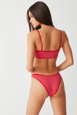 Bottoms|Bikinis^Frankies Bikinis Dove Classic Bikini Bottom Scarlet Dot