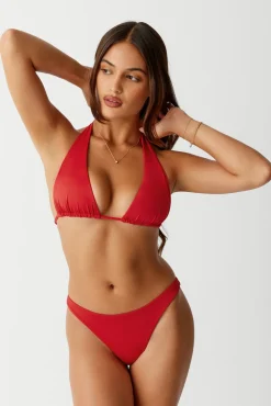 Bottoms|Bikinis^Frankies Bikinis Dove Classic Bikini Bottom True Red