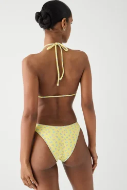 Bottoms|Bikinis^Frankies Bikinis Dove Classic Ribbed Bikini Bottom Pocketful of Posies