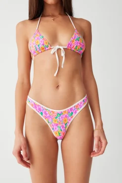 Bottoms|Bikinis^Frankies Bikinis Dove Floral Classic Bikini Bottom Daisy Pond