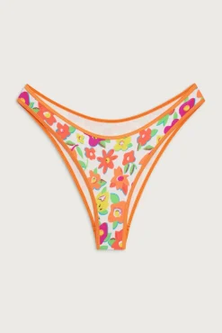 Bottoms|Bikinis^Frankies Bikinis Dove Shine Classic Bikini Bottom French Flowers