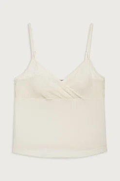 Tops^Frankies Bikinis Dream Lace Tank Porcelain