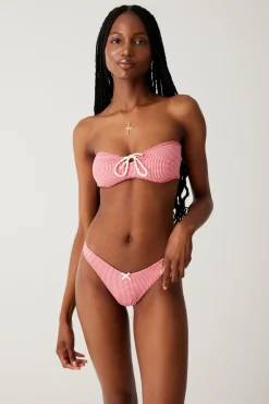 Bottoms|Bikinis^Frankies Bikinis Enzo Cheeky Bikini Bottom Ladybug Gingham