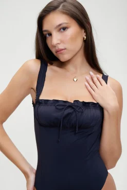One Pieces^Frankies Bikinis Fawn One Piece Swimsuit Black