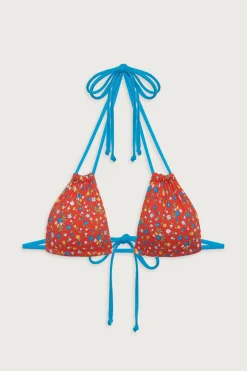 Tops|Bikinis^Frankies Bikinis Florabelle Triangle Bikini Top Seaside Farm