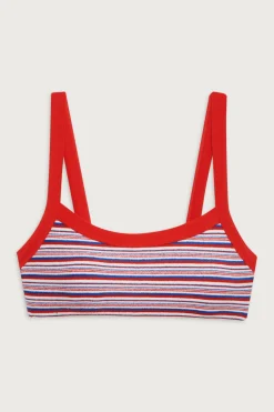Tops|Bikinis^Frankies Bikinis Flynn Terry Bralette Bikini Top American Summer