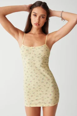 Dresses^Frankies Bikinis Gwen Floral Mini Dress Buttercup Bouquet