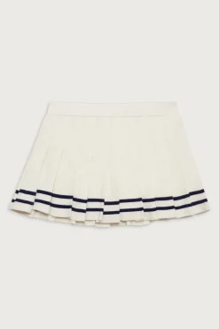 Bottoms|Matching Sets^Frankies Bikinis Honeymoon Knit Pleated Skort Sugar