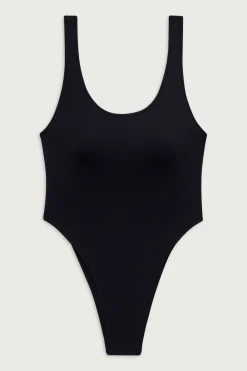 One Pieces^Frankies Bikinis July Cheeky One Piece Swimsuit Black