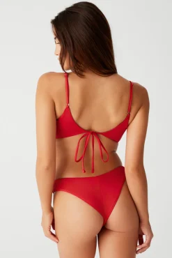 Bottoms|Bikinis^Frankies Bikinis Katarina Cheeky Bikini Bottom True Red