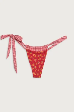 Bottoms|Bikinis^Frankies Bikinis Kealy Reversible Cheeky Bikini Bottom Summer Flower