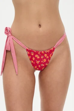 Bottoms|Bikinis^Frankies Bikinis Kealy Reversible Cheeky Bikini Bottom Summer Flower