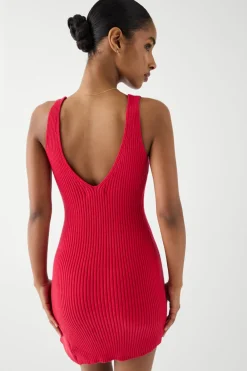 Dresses^Frankies Bikinis Lady Cloud Knit Mini Dress Burning Love